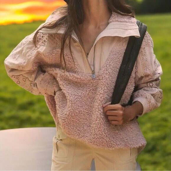 NWOT FP MOVEMENT Care FP Seaside Fleece Jacket XS - Picture 10 of 11